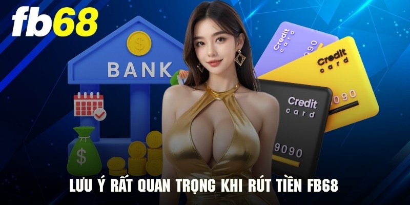Những điều cần lưu ý kỹ càng trong giao dịch rút tiền ở FB68