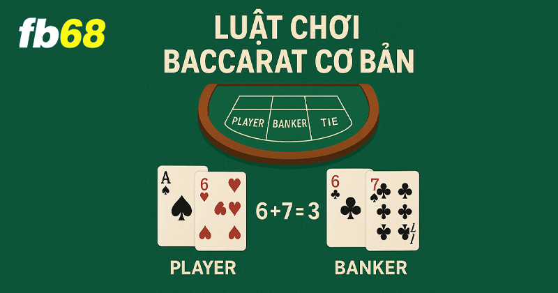 Luật chơi Baccarat cơ bản cho người mới